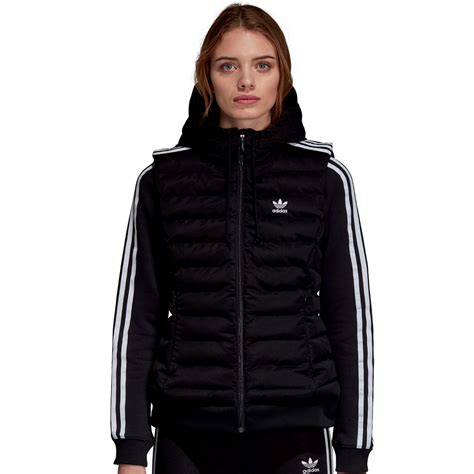 adidas originals slim vest damen weste schwarz größenunterschied|Slim .